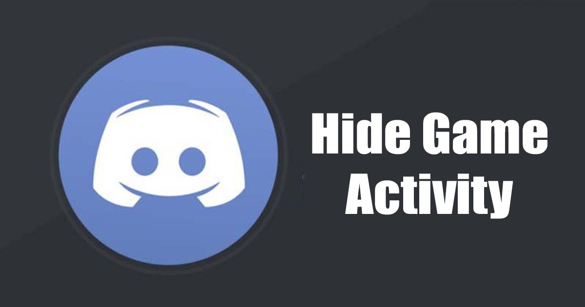 How to Hide What Game You're Playing on Discord (2022)